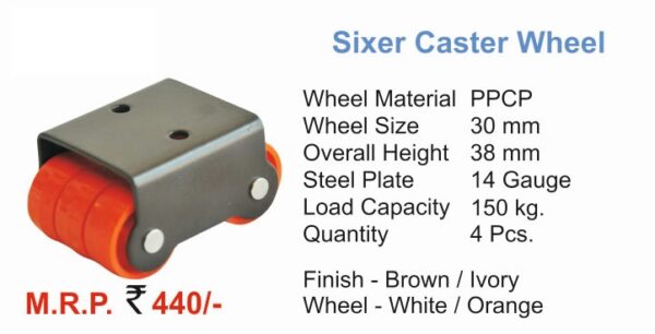 Sixer Castor Wheel